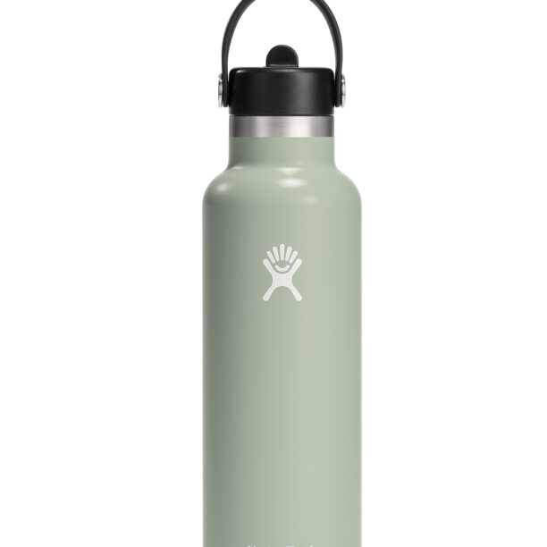 Sticla termică Hydro Flask 21 oz Standard Flex Straw Cap (621 ml) - agave