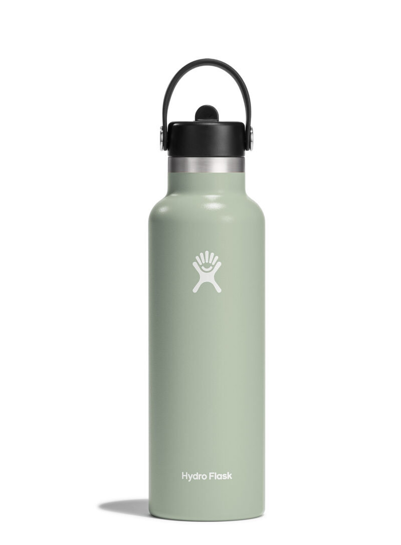 Sticla termică Hydro Flask 21 oz Standard Flex Straw Cap (621 ml) - agave