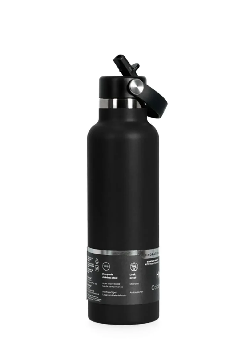 Cumpăra Sticla termică Hydro Flask 21 oz Standard Flex Straw Cap (621 ml) - black