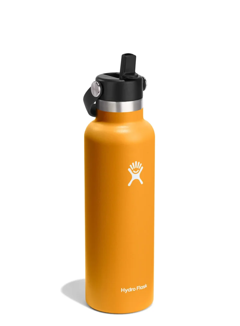 Sticla termică Hydro Flask 21 oz Standard Flex Straw Cap (621 ml) - fossil preţ