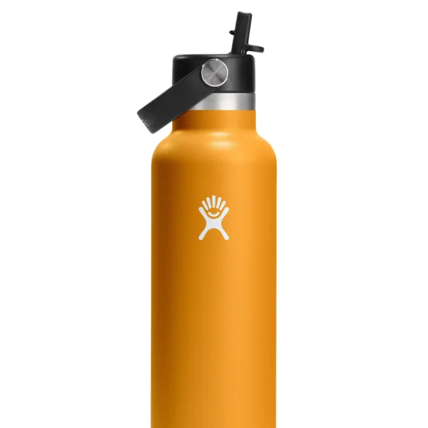 Cumpăra Sticla termică Hydro Flask 21 oz Standard Flex Straw Cap (621 ml) - fossil