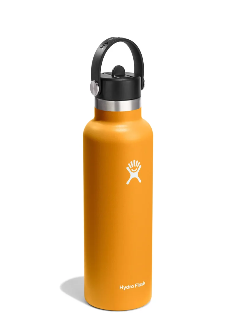 Sticla termică Hydro Flask 21 oz Standard Flex Straw Cap (621 ml) - fossil