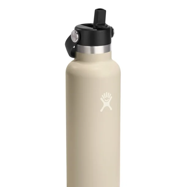 Sticla termică Hydro Flask 21 oz Standard Flex Straw Cap (621 ml) - oat preţ