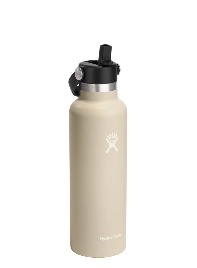 Sticla termică Hydro Flask 21 oz Standard Flex Straw Cap (621 ml) - oat preţ