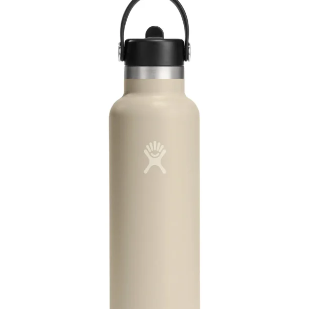 Sticla termică Hydro Flask 21 oz Standard Flex Straw Cap (621 ml) - oat