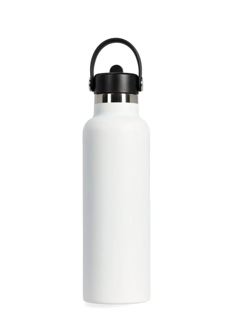 Sticla termică Hydro Flask 21 oz Standard Flex Straw Cap (621 ml) - white preţ