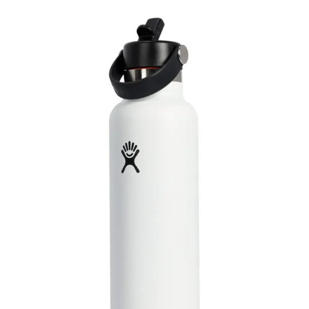 Cumpăra Sticla termică Hydro Flask 21 oz Standard Flex Straw Cap (621 ml) - white