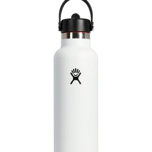 Sticla termică Hydro Flask 21 oz Standard Flex Straw Cap (621 ml) - white