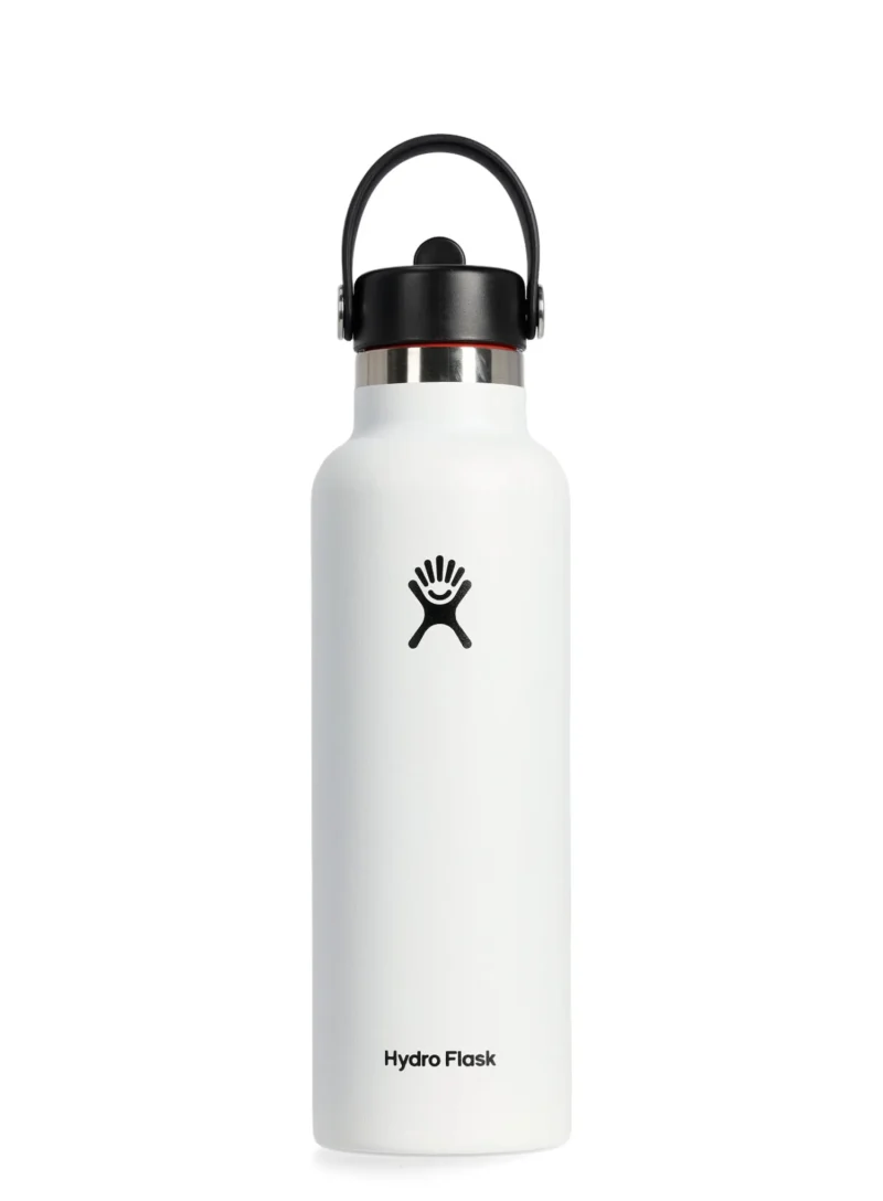 Sticla termică Hydro Flask 21 oz Standard Flex Straw Cap (621 ml) - white