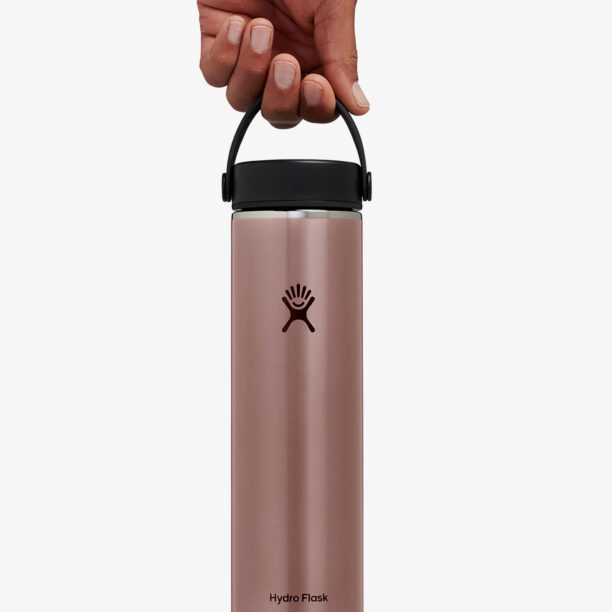 Sticla termică Hydro Flask 24 oz Lightweight Wide Flex Cap B (710 ml) - quartz preţ