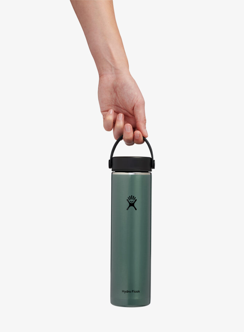 Sticla termică Hydro Flask 24 oz Lightweight Wide Flex Cap B (710 ml) - serpentine preţ