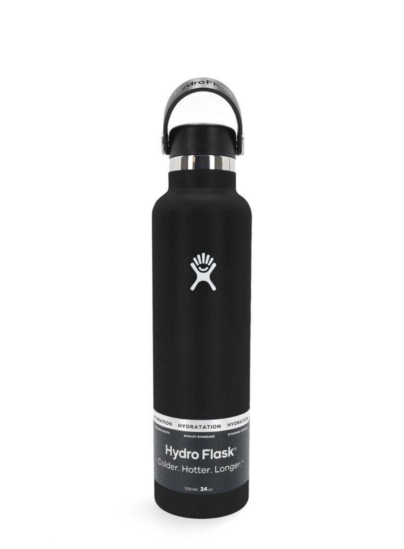 Cumpăra Sticla termică Hydro Flask 24 oz Standard Flex Cap (710 ml) - black