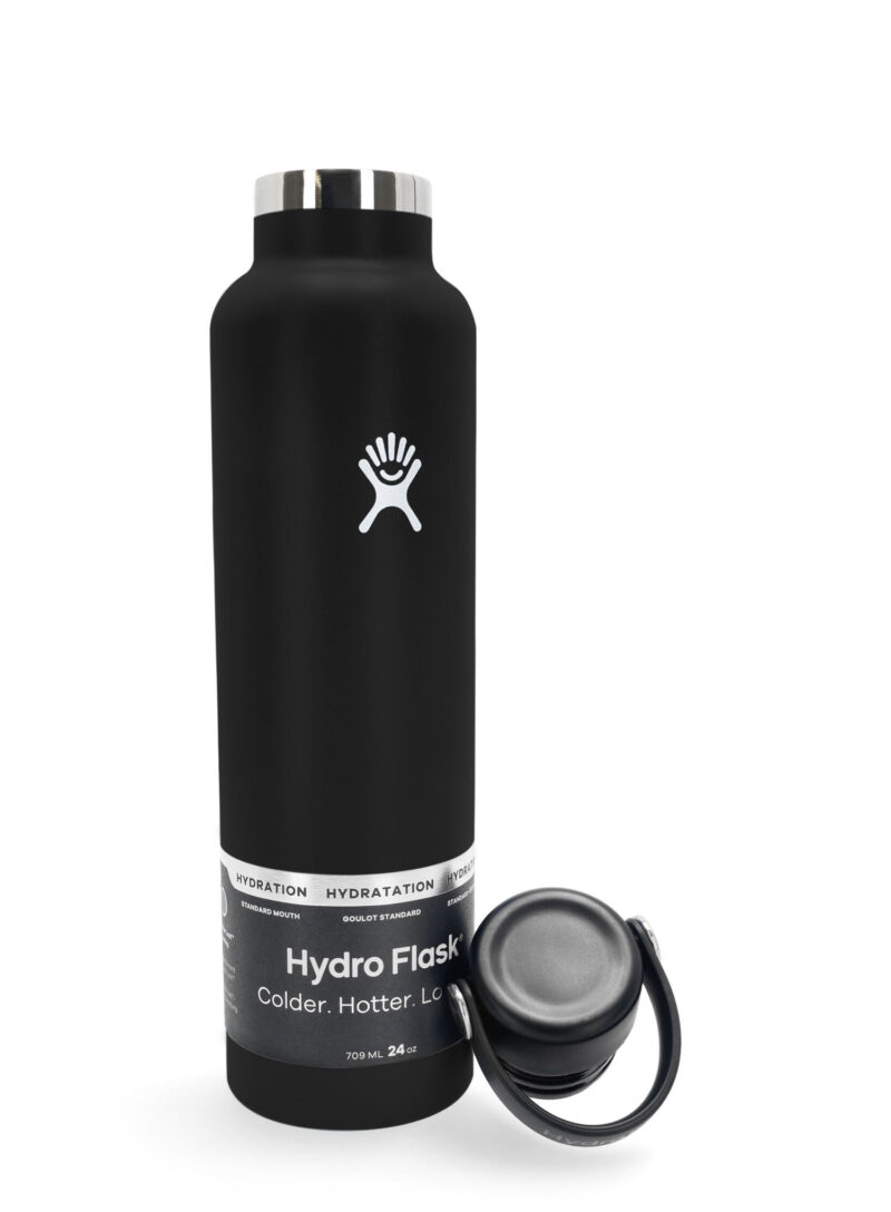 Preţ Sticla termică Hydro Flask 24 oz Standard Flex Cap (710 ml) - black