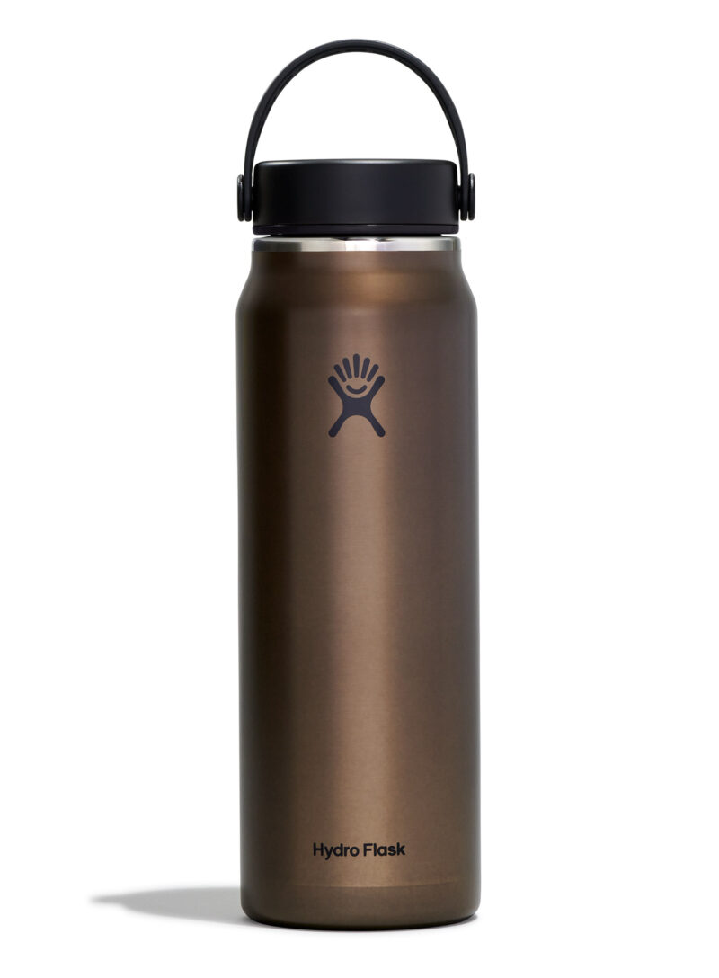 Sticla termică Hydro Flask 32 oz Lightweight Wide Flex Cap (946 ml) - obsidian