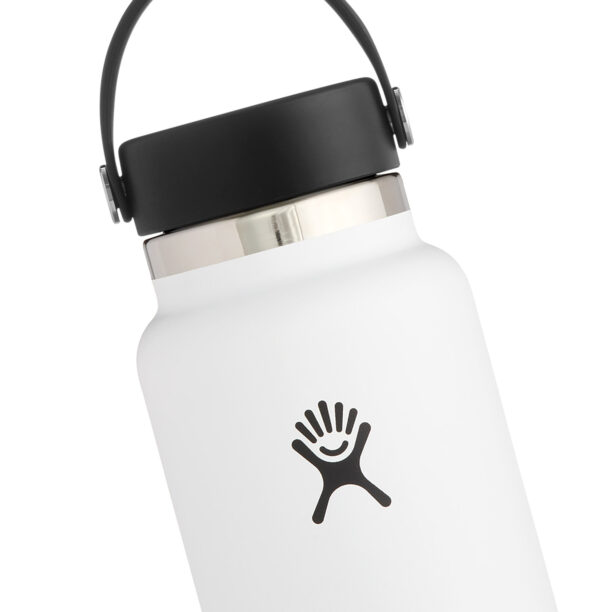 Sticla termică Hydro Flask 32 oz Wide Flex Cap (946 ml) - white preţ