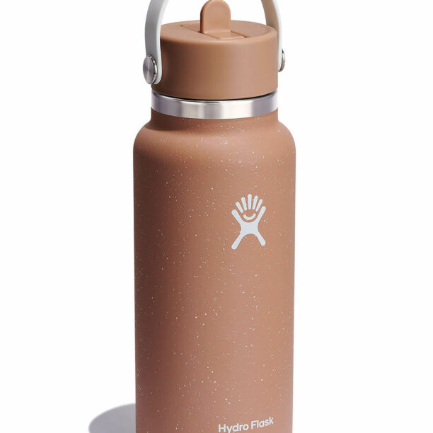 Cumpăra Sticla termică Hydro Flask 32 oz Wide Flex Straw Cap (946 ml) - sandy