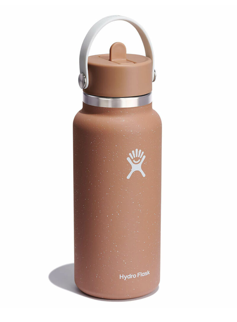 Cumpăra Sticla termică Hydro Flask 32 oz Wide Flex Straw Cap (946 ml) - sandy