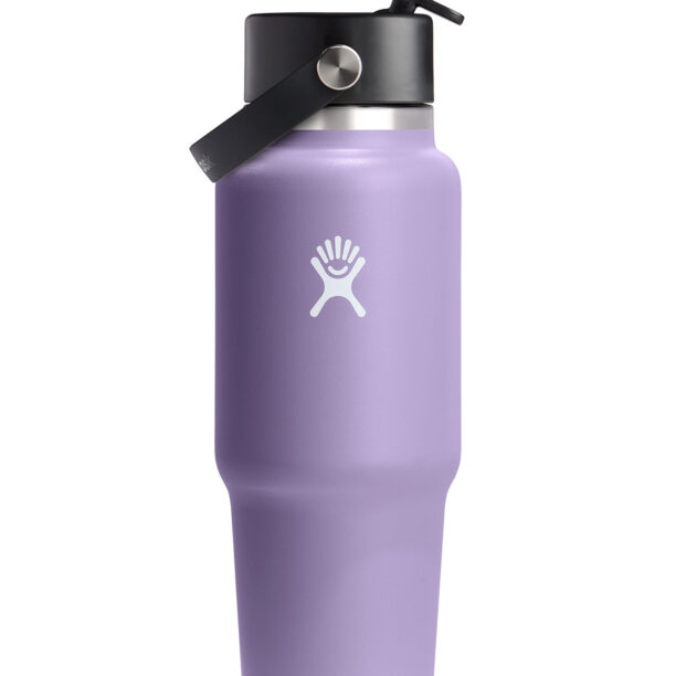 Sticla termică Hydro Flask 32 oz Wide Flex Straw Travel Bottle (946 ml) - moonshadow