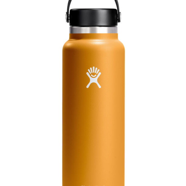 Sticla termică Hydro Flask 40 oz Wide Flex Cap (1183 ml) - fossil preţ