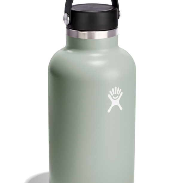 Sticla termică Hydro Flask 64 oz Wide Flex Cap (1893 ml) - agave preţ