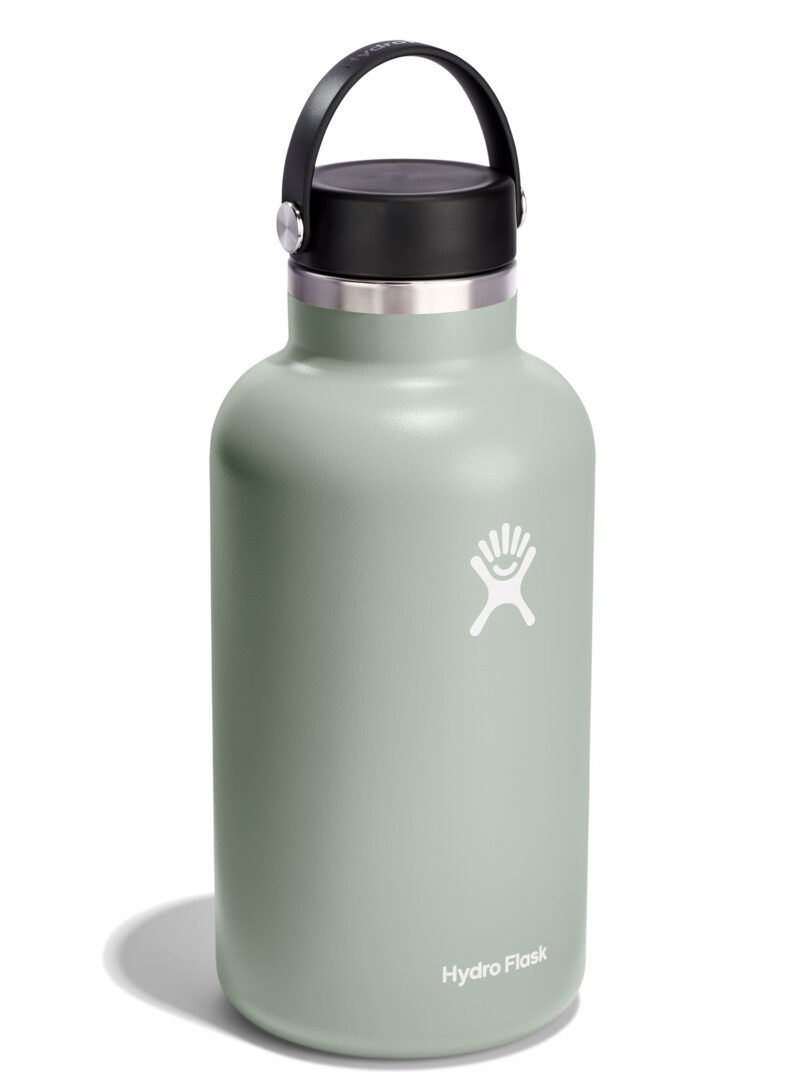 Sticla termică Hydro Flask 64 oz Wide Flex Cap (1893 ml) - agave preţ