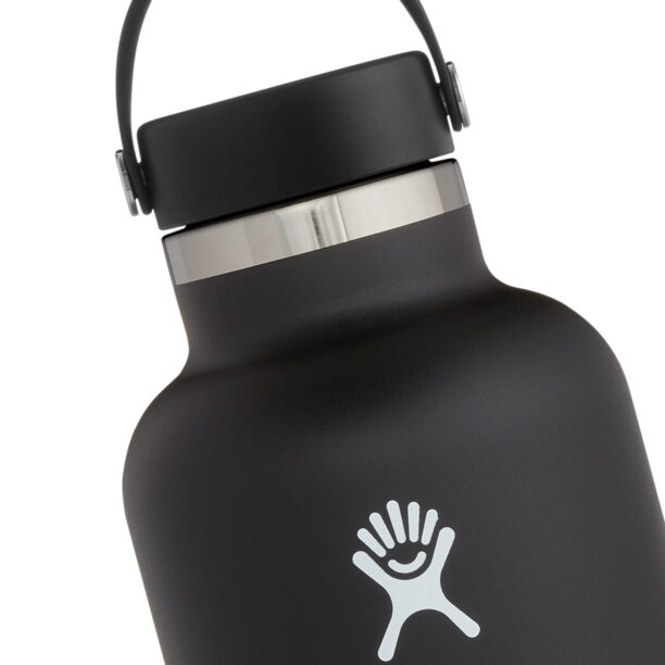 Sticla termică Hydro Flask 64 oz Wide Flex Cap (1893 ml) - black preţ