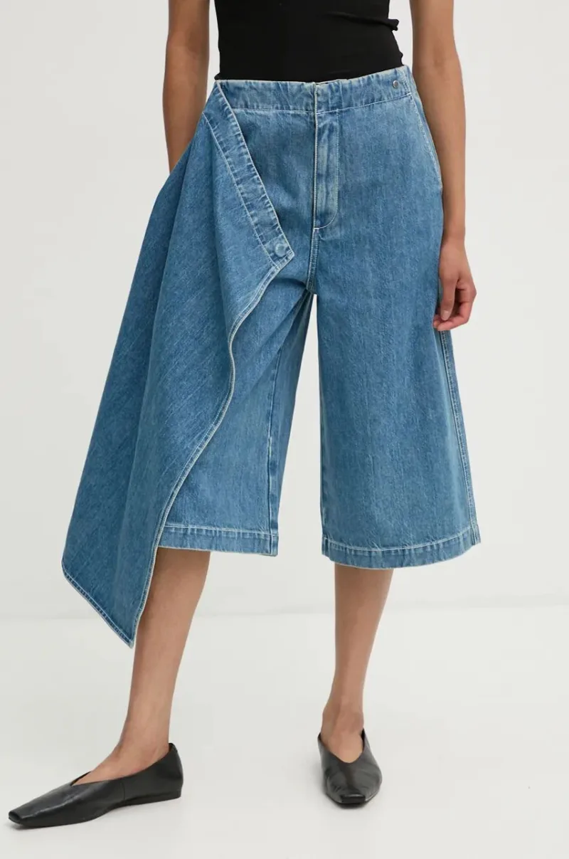 Sunnei fustă și pantaloni denim midi