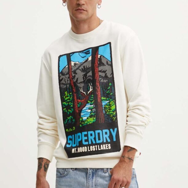 Superdry hanorac de bumbac barbati