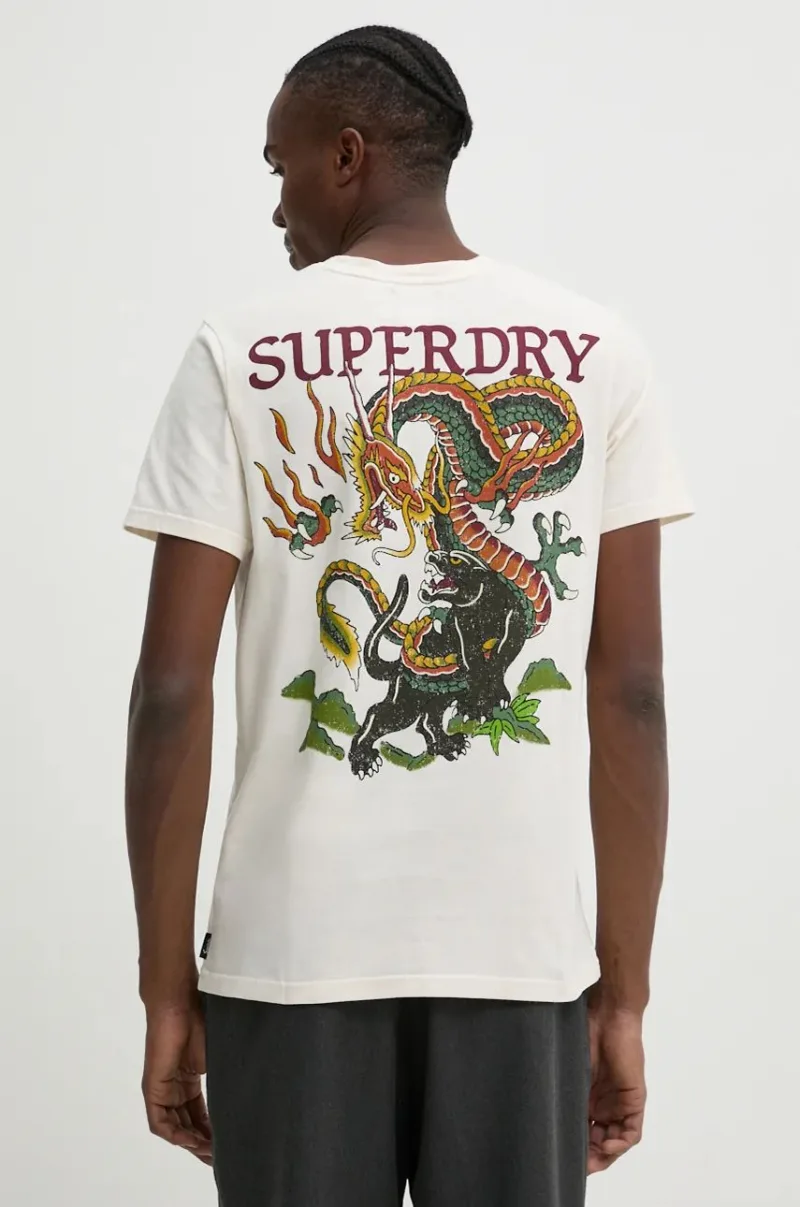 Superdry tricou din bumbac barbati