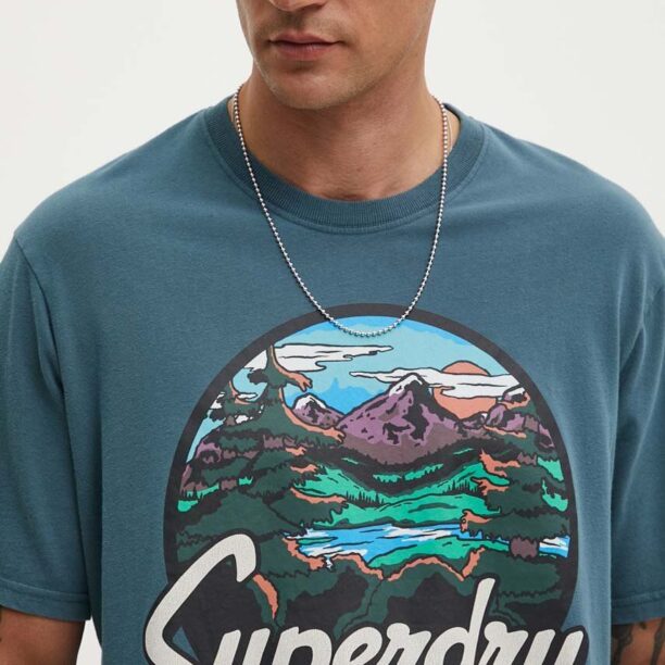 Superdry tricou din bumbac barbati