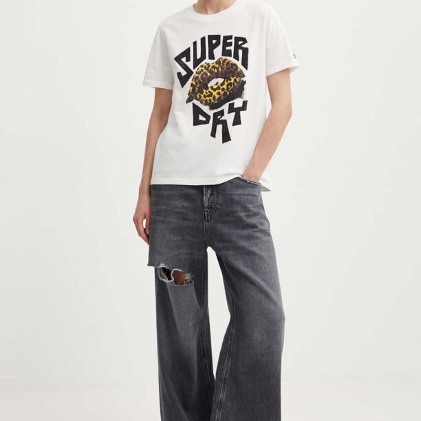 Superdry tricou din bumbac femei