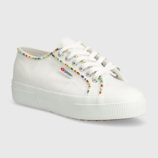 Superga tenisi 2740 MULTICOLOR BEADS femei