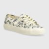 Superga tenisi 2750 SKETCHED FLOWERS femei