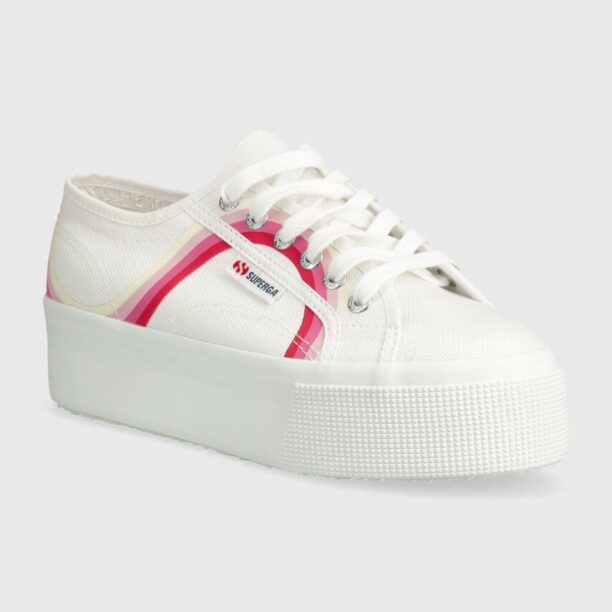 Superga tenisi 2790 ROUND STRIPES femei