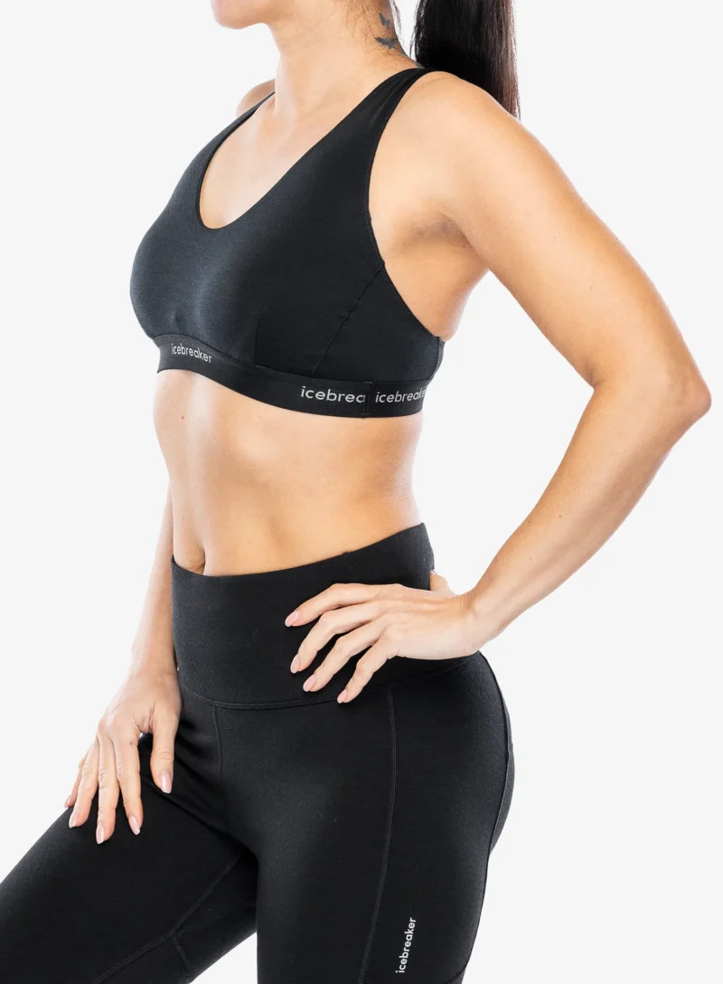 Cumpăra Sutien sport Icebreaker Merino 125 Cool-Lite Sprite Racerback Bra - black