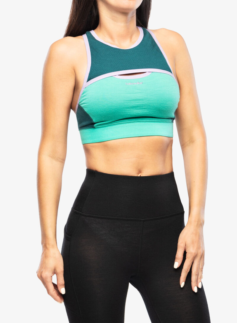 Cumpăra Sutien sport Icebreaker ZoneKnit Sport Bra - fresh/green