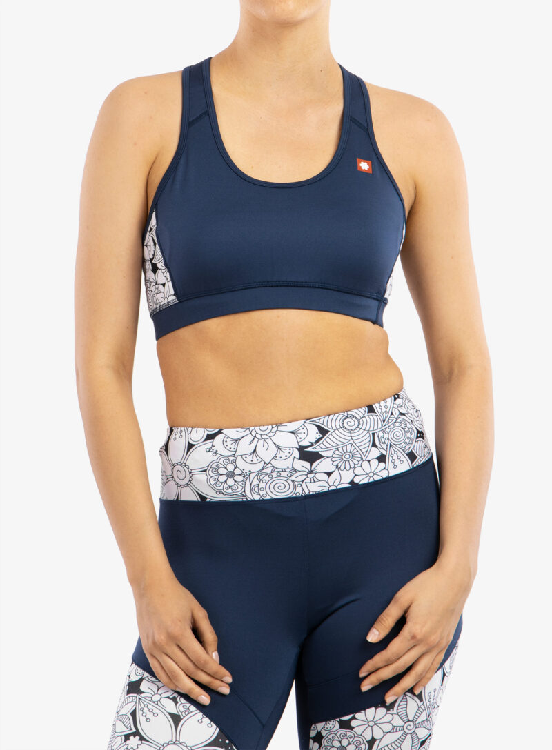 Sutien sport Ocun Misty Bra - blue sargasso sea