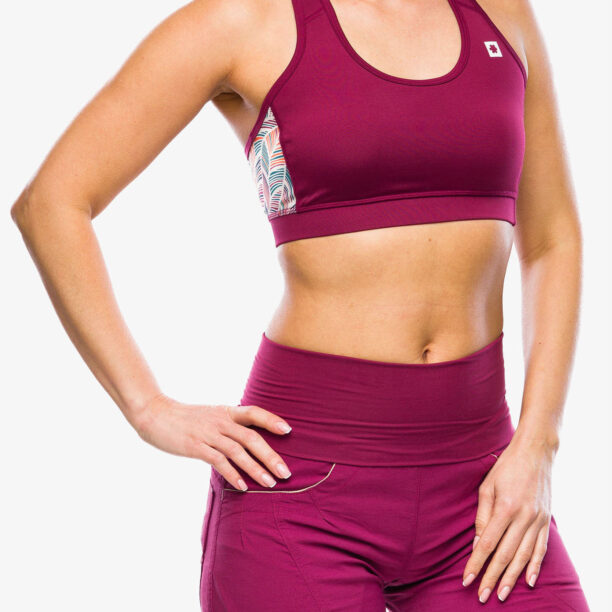 Cumpăra Sutien sport Ocun Misty Bra - wine rhododendron