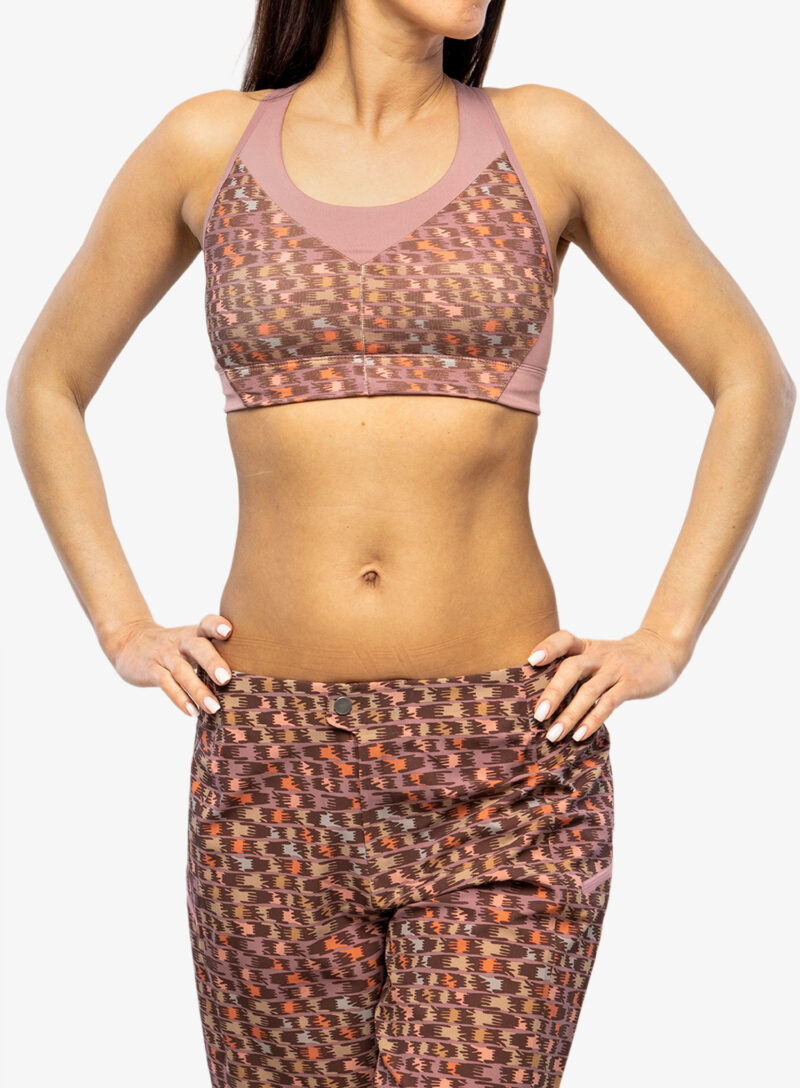 Sutien sport Patagonia Wild Trails Sports Bra - evening mauve