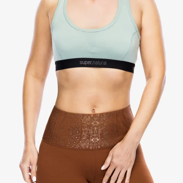 Sutien sport Super.natural Tundra220 Semplice Bra - light jade