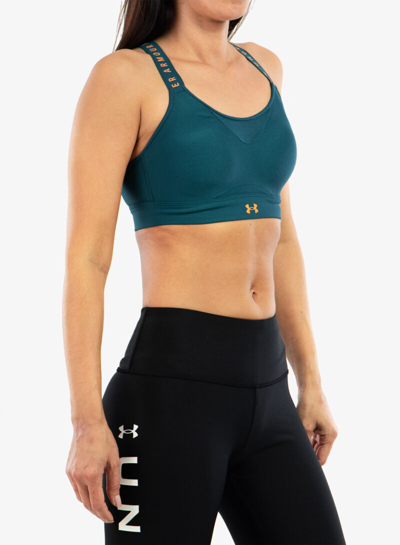 Cumpăra Sutien sport Under Armour Infinity High Sports Bra - tourmaline teal/sunset