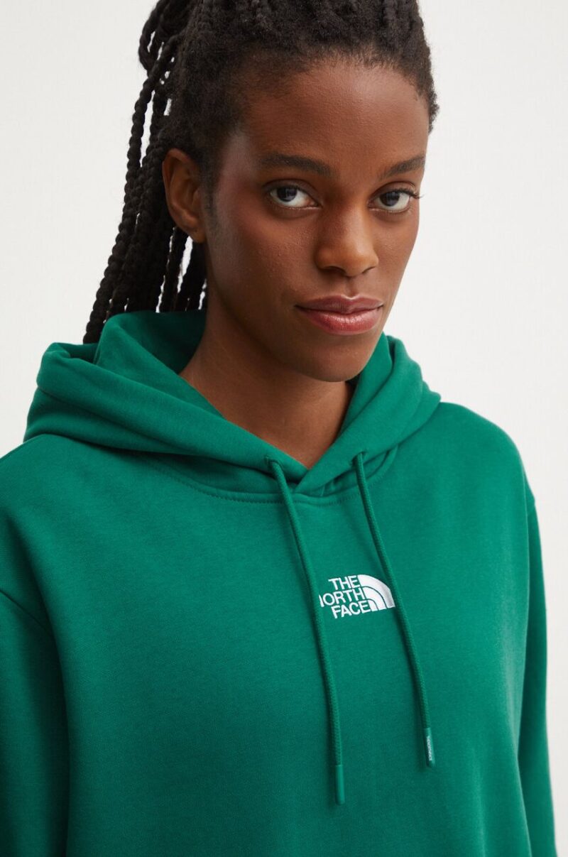 The North Face bluza Essential Crop Hoodie femei