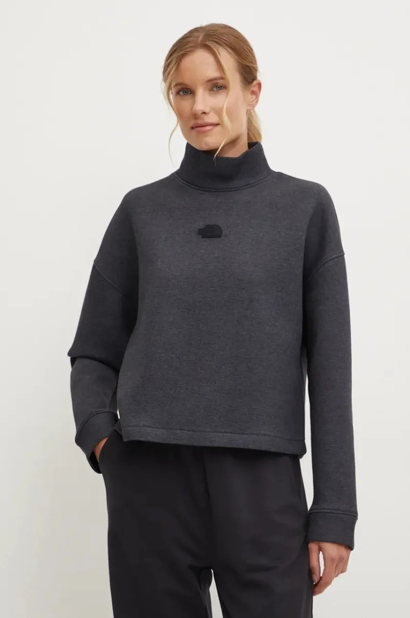 The North Face bluza Mock Neck Sweatshirt femei