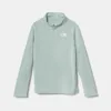 The North Face bluza copii NEVER STOP 1/4 ZIP culoarea turcoaz