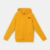 The North Face bluza copii REDBOX REGULAR P/O HOODIE culoarea galben