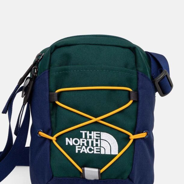 The North Face borseta Jester Crossbody culoarea verde