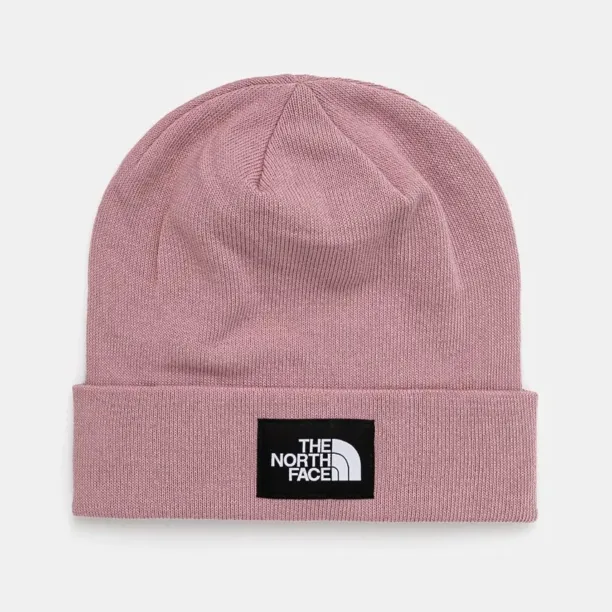 The North Face caciula Dock Worker Recycled Beanie culoarea roz