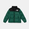 The North Face geaca de puf pentru copii TEEN 1996 RETRO NUPTSE JACKET culoarea verde