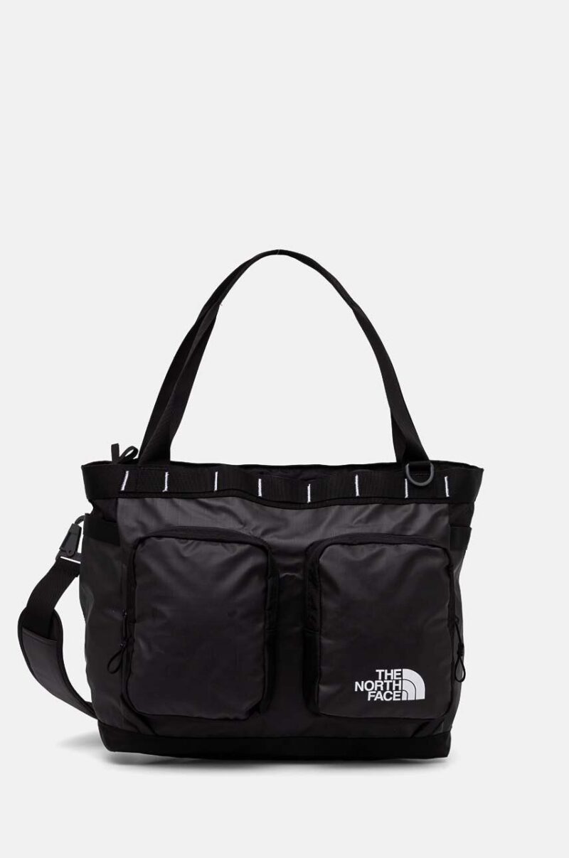 The North Face geanta Base Camp Voyager Tote 25L culoarea negru