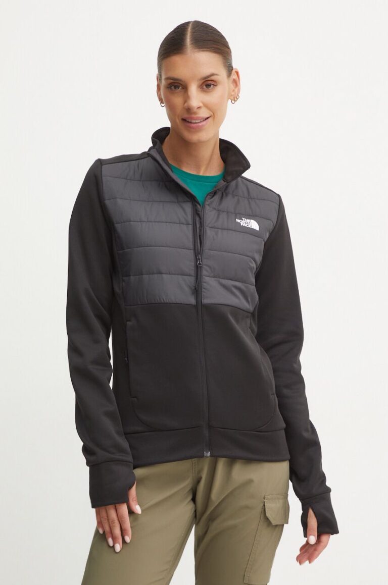 The North Face hanorac Reaxion Hybrid culoarea negru